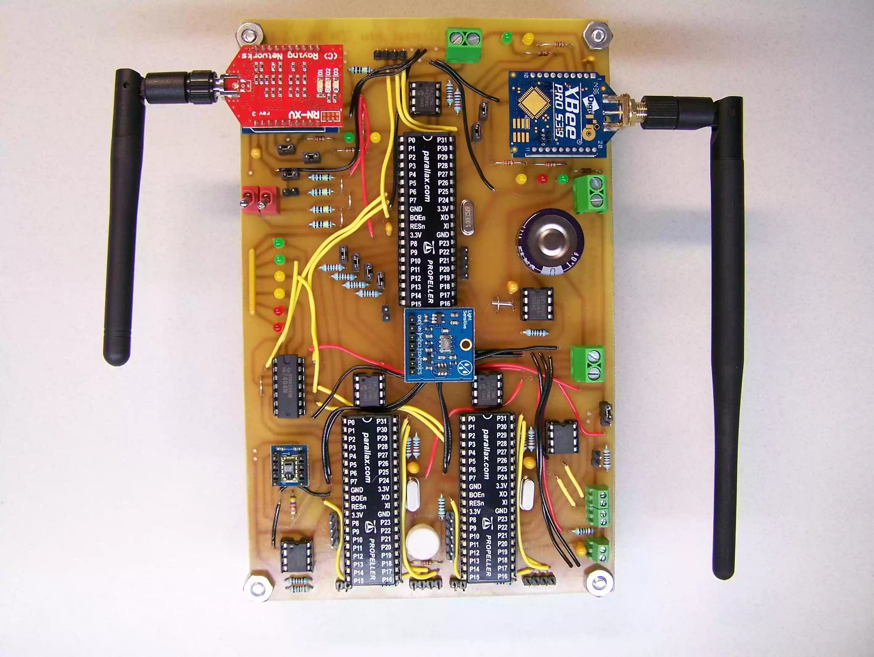 Download web tool or web app Electronic Weather Station System