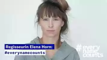 Free download Elena Horn: #everynamecounts video and edit with RedcoolMedia movie maker MovieStudio video editor online and AudioStudio audio editor onlin