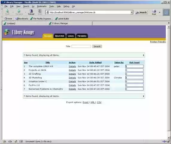 ELibraryManager