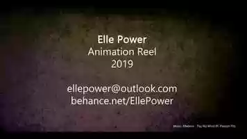 Free download Elle Power Animation Reel Oct 2019 video and edit with RedcoolMedia movie maker MovieStudio video editor online and AudioStudio audio editor onlin