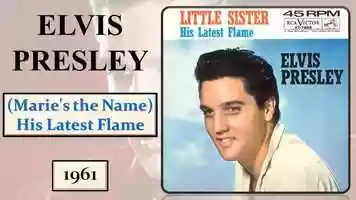 Free download Elvis Presley ~ (Maries the Name) His Latest Flame (1961) video and edit with RedcoolMedia movie maker MovieStudio video editor online and AudioStudio audio editor onlin