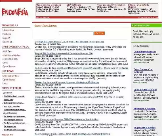 Download web tool or web app eNdonesia Portal
