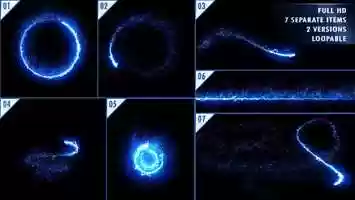 Free download Energy Light Streaks With Particles Motion Design video and edit with RedcoolMedia movie maker MovieStudio video editor online and AudioStudio audio editor onlin