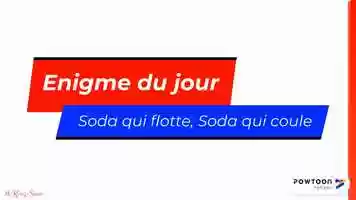 Free download Enigme : soda qui flotte, soda qui coule... video and edit with RedcoolMedia movie maker MovieStudio video editor online and AudioStudio audio editor onlin