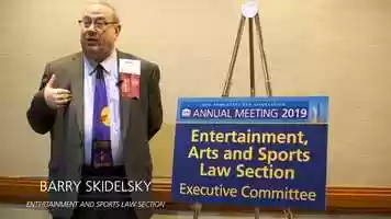 Free download Entertainment, Arts and Sports Law Section Chair Interview - Barry Skidelsky video and edit with RedcoolMedia movie maker MovieStudio video editor online and AudioStudio audio editor onlin