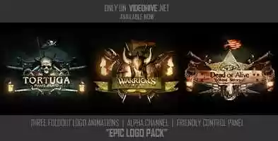 Free download Epic Logos Pack | After Effects Project Files - Videohive template video and edit with RedcoolMedia movie maker MovieStudio video editor online and AudioStudio audio editor onlin