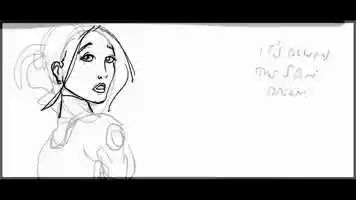 Free download Ethel the Cyborg Ninja #2 Looking Over Shoulder - Time Lapse in Procreate video and edit with RedcoolMedia movie maker MovieStudio video editor online and AudioStudio audio editor onlin