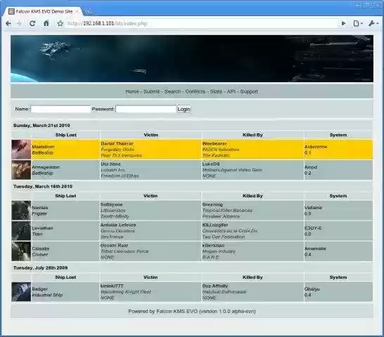 Download web tool or web app Evolution KMS