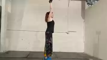 Free download Exercise Demo - One-Arm Overhead Press with Reach video and edit with RedcoolMedia movie maker MovieStudio video editor online and AudioStudio audio editor onlin