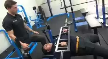 Free download Exercise Science No Cow Poo 468 - MAX graduate Josh Bleakley of ACTN3 Performance Athletes demonstrates his custom made bench pr video and edit with RedcoolMedia movie maker MovieStudio video editor online and AudioStudio audio editor onlin