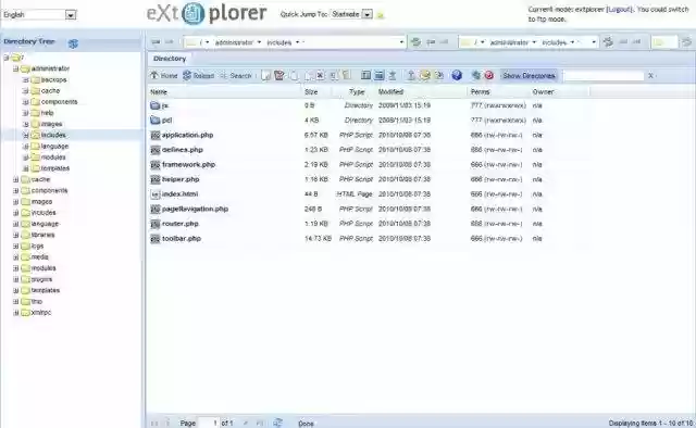 Download web tool or web app eXtplorer File Manager Download web tool or web app eXtplorer File Manager