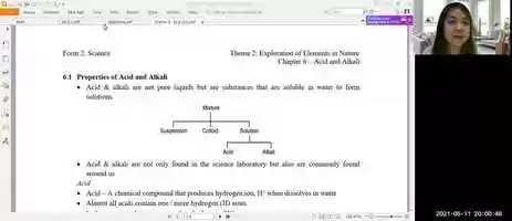 Free download F2 Science Lesson 12 110521 video and edit with RedcoolMedia movie maker MovieStudio video editor online and AudioStudio audio editor onlin