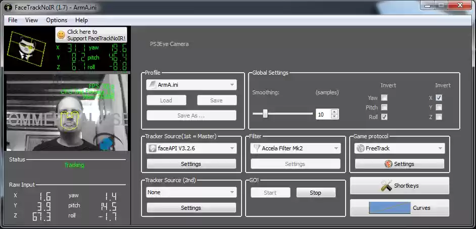 Download web tool or web app facetracknoir Download web tool or web app facetracknoir