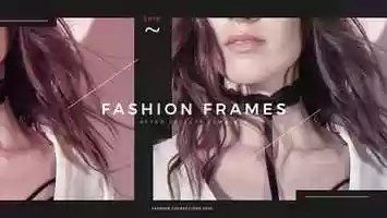 Free download Fashion Frames | After Effects Project Files - Videohive template video and edit with RedcoolMedia movie maker MovieStudio video editor online and AudioStudio audio editor onlin