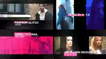Free download Fashion Glitch | After Effects Project Files - Videohive template video and edit with RedcoolMedia movie maker MovieStudio video editor online and AudioStudio audio editor onlin