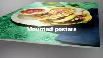 Free download FedEx Office: Mounted Posters (Digital Signage) video and edit with RedcoolMedia movie maker MovieStudio video editor online and AudioStudio audio editor onlin