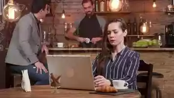 Free download Female Freelancer On Laptop Stock Video video and edit with RedcoolMedia movie maker MovieStudio video editor online and AudioStudio audio editor onlin