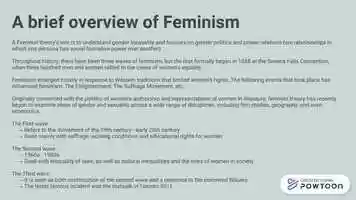 Free download Feminism.pptx video and edit with RedcoolMedia movie maker MovieStudio video editor online and AudioStudio audio editor onlin