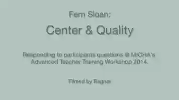 Free download Fern Sloan Center and Quality video and edit with RedcoolMedia movie maker MovieStudio video editor online and AudioStudio audio editor onlin