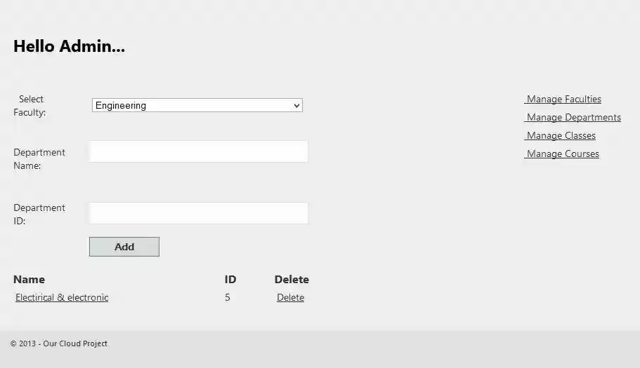 Download web tool or web app File sharing service for universities