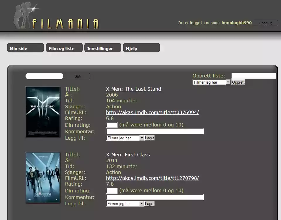 Download web tool or web app FilMania Download web tool or web app FilMania
