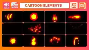 Free download Flame Elements And Titles Motion Graphics Templates video and edit with RedcoolMedia movie maker MovieStudio video editor online and AudioStudio audio editor onlin