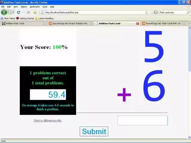 Download web tool or web app Flash Cards PHP