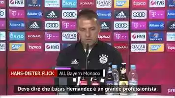 Free download Flick difende Lucas Hernandez Lo aiuteremo video and edit with RedcoolMedia movie maker MovieStudio video editor online and AudioStudio audio editor onlin