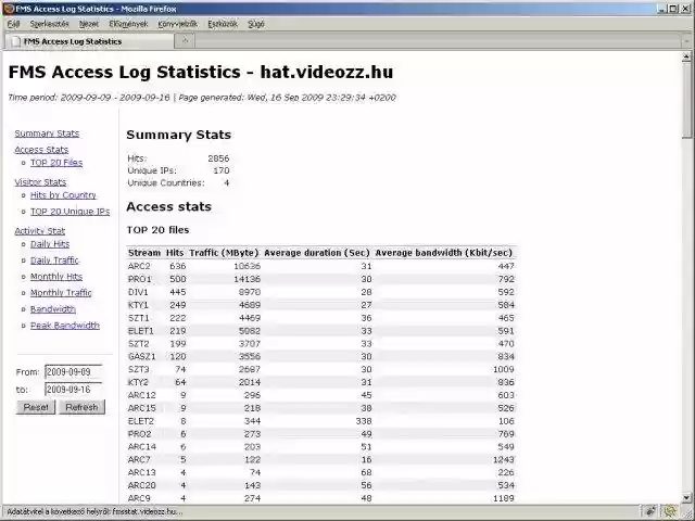 FMS Log Analyzer