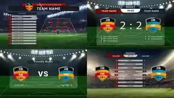 Free download Football Soccer Broadcast Pack | After Effects Project Files - Videohive template video and edit with RedcoolMedia movie maker MovieStudio video editor online and AudioStudio audio editor onlin