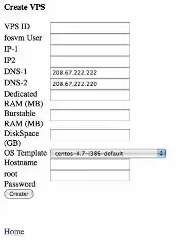 Download web tool or web app fosvm