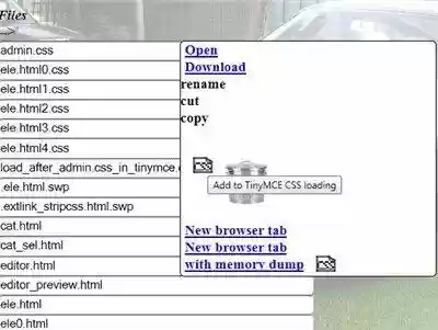 Download web tool or web app Freedomeditor  file editor env. (PHP)