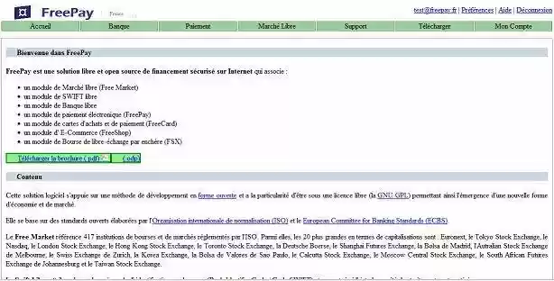 Download web tool or web app FreePay