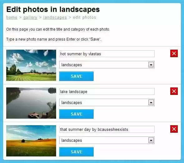 Download web tool or web app Free PHP Gallery Download web tool or web app Free PHP Gallery