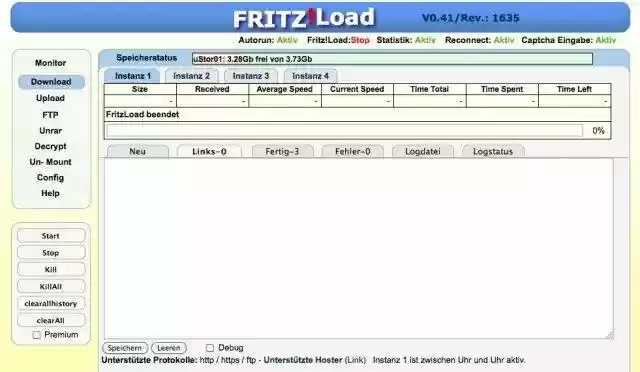 Download web tool or web app Fritz!Load