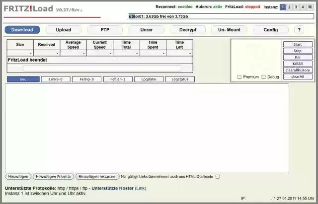 Download web tool or web app Fritz!Load