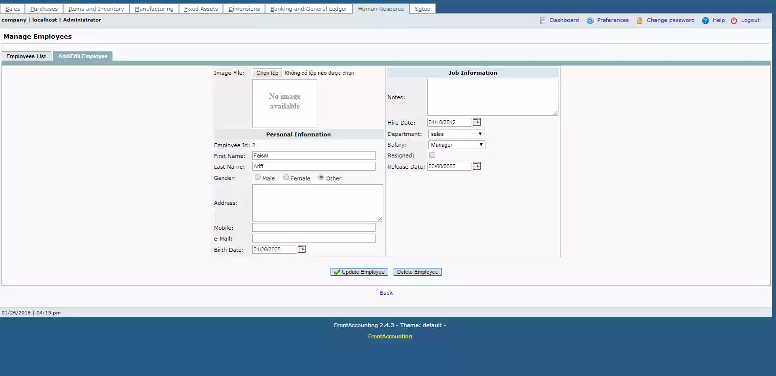 Download web tool or web app FrontHrm Download web tool or web app FrontHrm