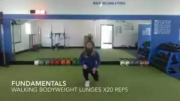 Free download Fundamentals - Walking bodyweight lunges video and edit with RedcoolMedia movie maker MovieStudio video editor online and AudioStudio audio editor onlin