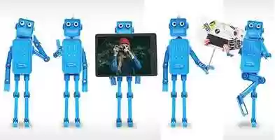Free download Funny Robot Character - Animation Toolkit Motion Design video and edit with RedcoolMedia movie maker MovieStudio video editor online and AudioStudio audio editor onlin