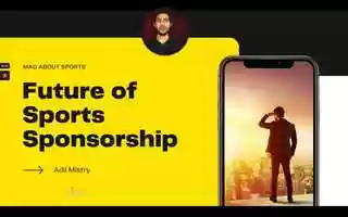 Free download Future of Sports Sponsorship video and edit with RedcoolMedia movie maker MovieStudio video editor online and AudioStudio audio editor onlin