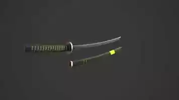 Free download Game Ready Katana 3D Model video and edit with RedcoolMedia movie maker MovieStudio video editor online and AudioStudio audio editor onlin