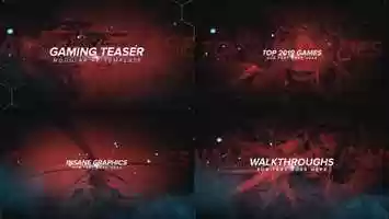 Free download Gaming Channel Teaser | After Effects Project Files - Videohive template video and edit with RedcoolMedia movie maker MovieStudio video editor online and AudioStudio audio editor onlin