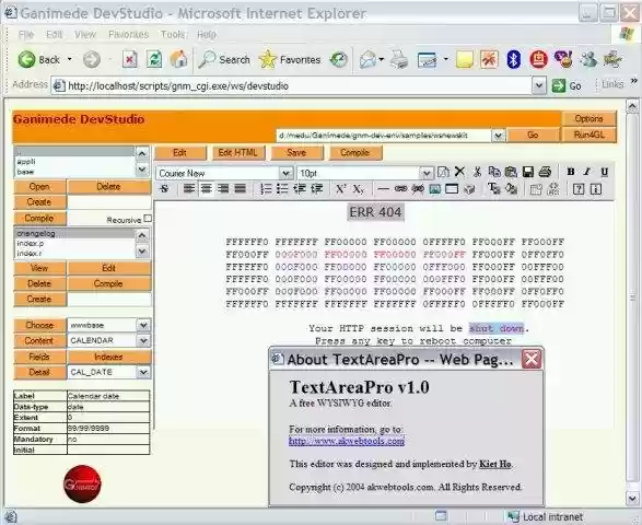 Download web tool or web app Ganimede Download web tool or web app Ganimede