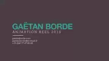 Free download Gatan Borde / Animation Reel 2018 video and edit with RedcoolMedia movie maker MovieStudio video editor online and AudioStudio audio editor onlin