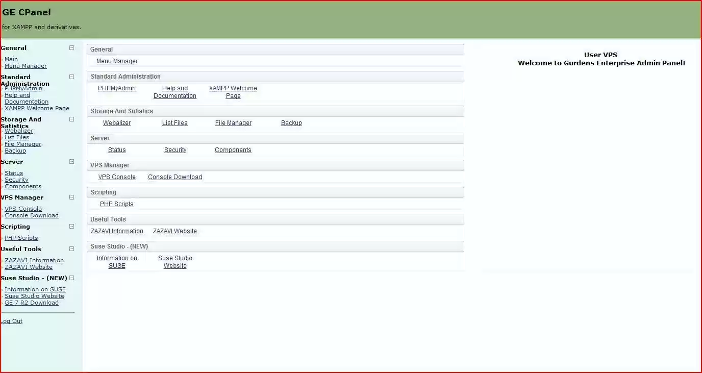Download web tool or web app GE Admin Panel
