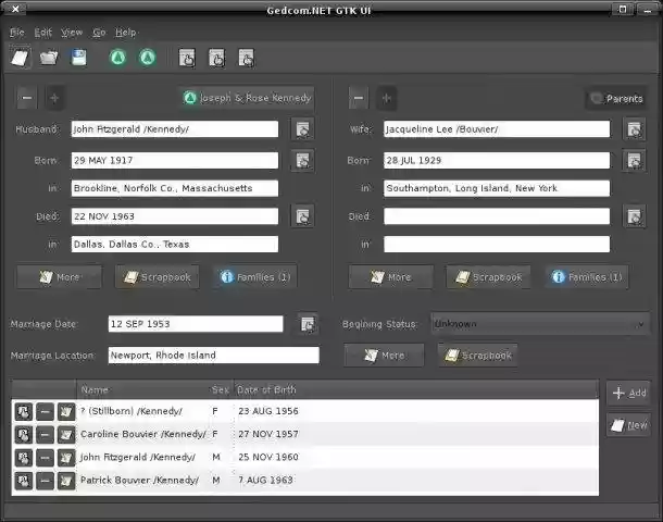 Download web tool or web app Gedcom.NET
