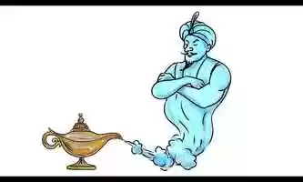 Free download Genie Coming Out of Golden Oil Lamp Watercolor 2D Animation video and edit with RedcoolMedia movie maker MovieStudio video editor online and AudioStudio audio editor onlin