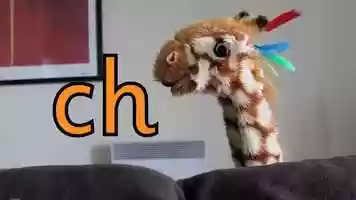 Free download Geraldine the Giraffe learns ch sound video and edit with RedcoolMedia movie maker MovieStudio video editor online and AudioStudio audio editor onlin