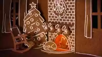Free download Gingerbread Fireplace Animation video and edit with RedcoolMedia movie maker MovieStudio video editor online and AudioStudio audio editor onlin