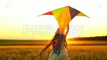 Free download Girl Flying A Kite Stock Video video and edit with RedcoolMedia movie maker MovieStudio video editor online and AudioStudio audio editor onlin